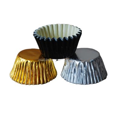 China Round Bakeware Leakproof Foil Baking Cups for sale