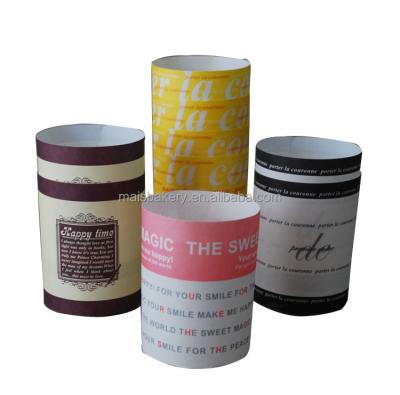 China Custom Paper Logo Printing High Temperature Resistant Cup For Cake Heat Resist Non Stick Cup Cake Tall High Baking Liners for sale