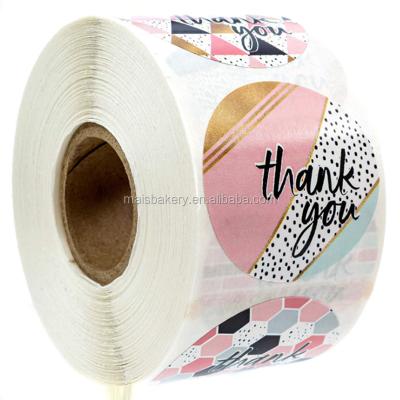 China Waterproof Personalized Label Stickers Roll Up For Bakery for sale