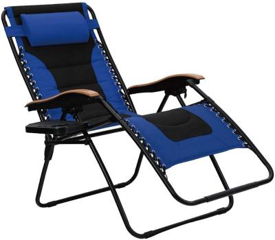 China Oversized Mesh Back Zero Gravity Recliner Beach Chair Chairs Patio Adjustable Lounger for sale