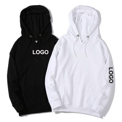 China Warm Hoodie Logo Printed Men Anti-wrinkle OEM Sale Fleece Wholesale Custom Unisex Sweatshirt for sale