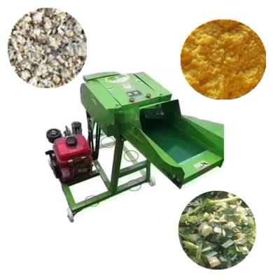 China Multifunctional manual agricultural grain and hay crusher corn silage cleaver feed cutter (whatsapp: 008616639128965) for sale