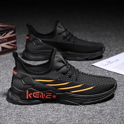 China Cushioning Breathable Mesh Men's Lace Up Casual Shoes Men's Running Shoes Mens Sports Walking Sneakers for sale