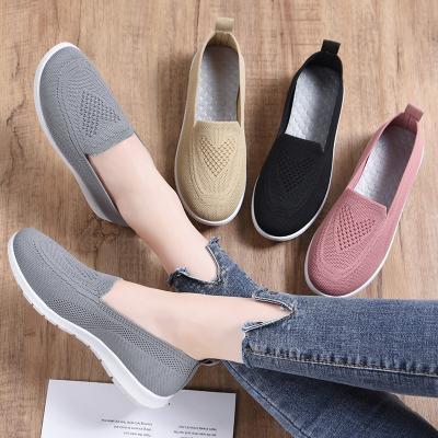 China Women's Sports Cushioning Customized Breathable Classic Loafers Flats Sneakers Casual Sports Shoes for sale