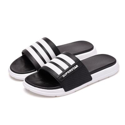 China Fashion Trend 2022 Fashion PVC Customized Man Slide Sandal Outdoor Bedroom Slide Home Yeezy Slippers For Men for sale