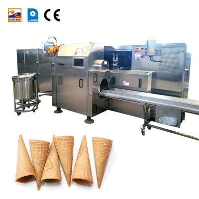 China food & High Output 71 Baking Plates Beverage Plant Full Automatic 9m Long With Installation And Commissioning Sugar Cone Machine for sale