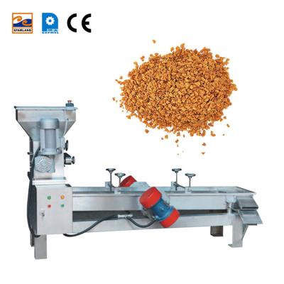 China food & High Value Added Products Stainless Steel Size Beverage Rice Crispy Cracker Factory Customized Crusher for sale