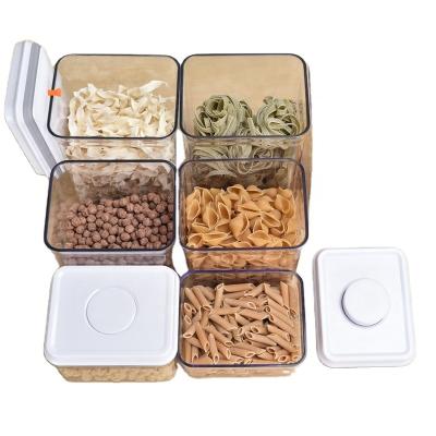 China Freshness Preservation OEM Kitchen Flour Cereal Storage Container With Patent Cereal Dry Food Keeping Stack Box for sale