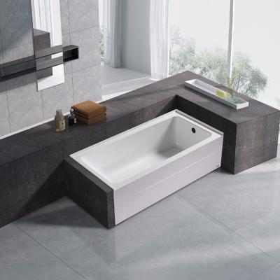 China Soaking USA Wholesale 6030,6032 Inch Pure Acrylic Alcove Build In Tub Q150A for sale