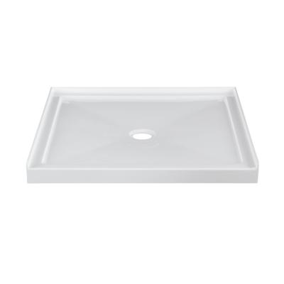 China BT002 Traditional (L/R) Square Shape White Acrylic Shower Tray Canada Markets for sale