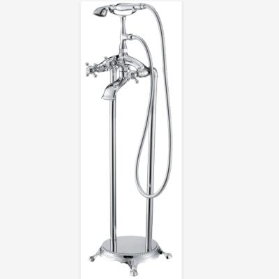 China With Sliding Bar WOMA WM2603 High Floor Stand Faucet Free Standing Shower Mixers For Bathtub for sale