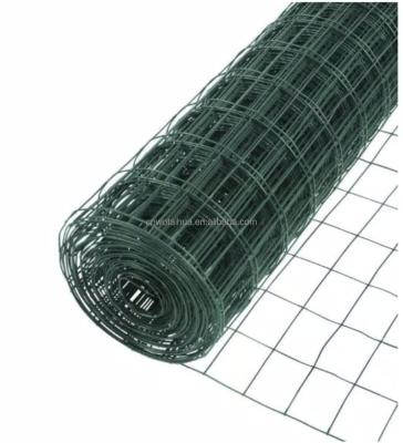 China Corrosion Resistance 1mm PVC Coated Steel Wire Mesh For Garden Fence Rabbit Cage Netting Iron for sale