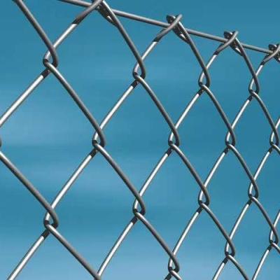 China Factory Wholesale Factory Link Fence Hot Dipped Galvanized Used Chain Link Fence ISO and CE Viable for sale