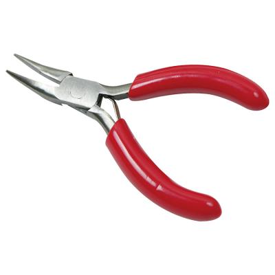 China Portable Customized High Leverage Ready To Ship Long Reach Mini Bent Nose Plier Multi Function Hand Tools Good Price for sale