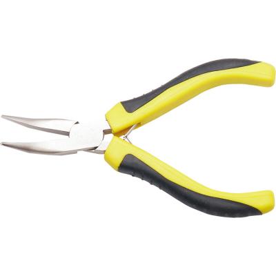 China Mini Bent Nose Plier Industrial Grade Handheld Pliers Witnesses Support Professional DIY Tool Kit for sale