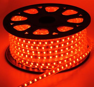 China 220V IP65 Led Strip Light Smd 5050 17 - 22 lm / led 0.012A 2.8W 120 LM for sale