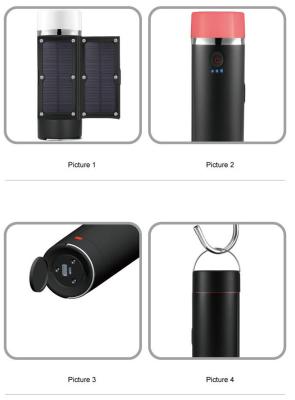 China Cup-shaped Led Solar Lamp IP65 Drop-proof And Impact Resistant For Indoor and Outdoor for sale