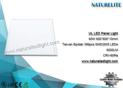 China 60W Led Panel   Lights  6000LM Sitting Room 396pcs 2835SMD AC 100 - 277V for sale