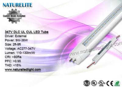 China 6W-36W 347V LED Tube Super Bright DLC UL CUL Led Tube Lights Financial Organizations for sale