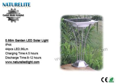 China 0.66M IP44 Solar Garden LED Lights   Sensor Switch Stainless Steel   Aluminum Alloy for sale