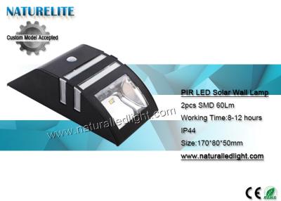 China PIR Solar Led Lights , Solar Led Flood Lights  SMD 60lm  4.5 Hours Fully Sunlight for sale