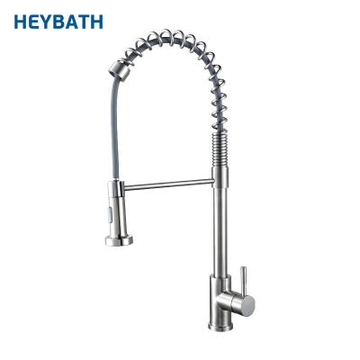 China Hot/Cold Water Mixer Single Handle Kitchen Pull Down Faucet Household Kitchen Faucet Water for sale