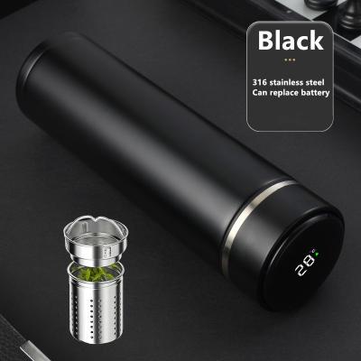 China 316 Material Thermal Box Change Battery LED Temperature Display PORTABLE Bottle for sale