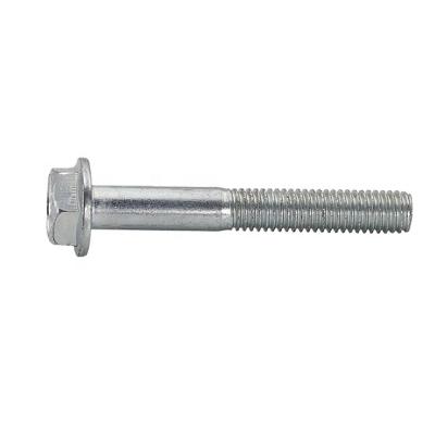 China M5-M20 Stainless Steel Mm 8.8 Zinc Yellow Copper Coated Standard GBT 5789 Hex Head Flange Bolt for sale