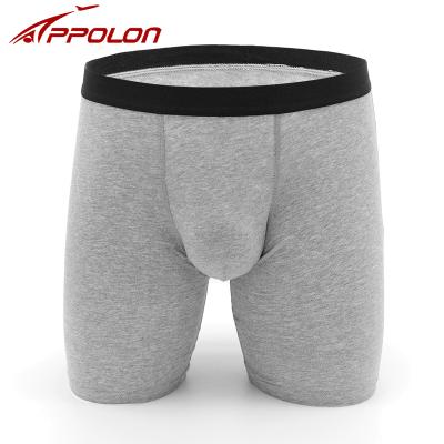 China Antibacterial Custom Solid Bamboo Comfortable Super-elastic Cotton Fiber Underpants Men's Briefs Breathable Briefs And Boxers for sale