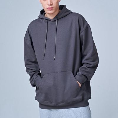 China Heavyweight Black Direct Anti-Wrinkle Factory Supply Hoodies Luxury Fit Mens Cotton Fleece Organic Sweatshirt Hoodies for sale