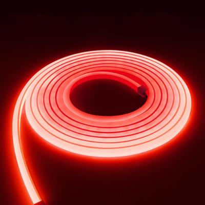 China Theme Park Silicone Led Neon Lamp Art 12v 7color RGB 2835 120 Multicolor LED Flexible Strip Lights Custom Made for sale