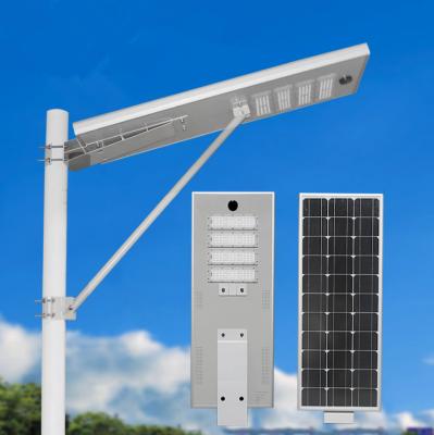 China ROUTE 30 watt 40 watt 60 watt high quality ip65 led solar street light high power led outdoor all in one system for sale