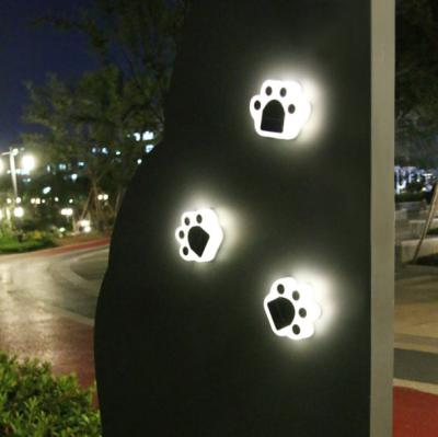 China 2022 Garden Led Solar Garden Lights 4 Paw Led Animal Bear Waterproof Outdoor Under Ground Decorative For Lawn Landscape for sale