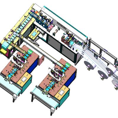 China Making Disposable Face Mask Hot Selling Customized To Drag A Full Automatic Flat Mask Machine for sale