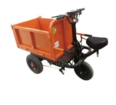 China Garment Shops Electric Hand Tilting Bucket Construction Dumper / Electric Mini Dumper for sale