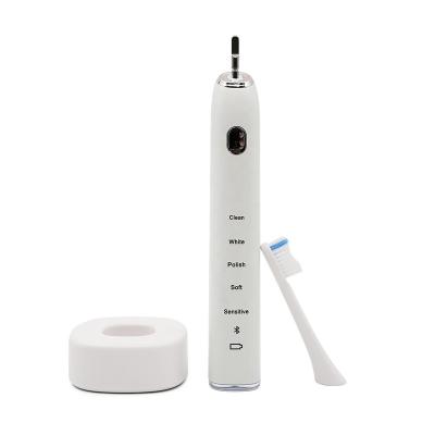 China 2021 Hot Sale Food Grade ABS 5 Modes Mini Electric Toothbrush With App IOS And Android for sale