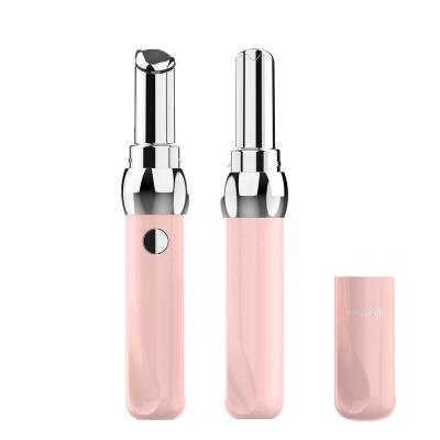 China Wrink Eye Care Massager Eye Roller Tool Sonic Eye Massager Wand Rechargeable Anti Puffiness Anti Roller J Style Electric Heated Wand for sale