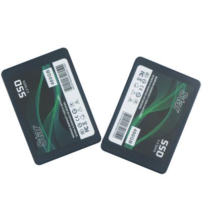 China New Products 480Gb STAR SSD Hard Drive Computer Parts 3D External Thin Layer Chromatography Solid State Disk 2.5