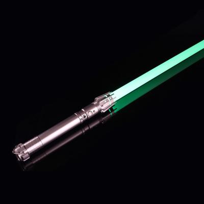 China Aluminum & PC POJISABER Light Up Swords RGB Light Saber Loud Saber Toys Dark Star With Wars HH-206 Pixel Version For Party Game for sale