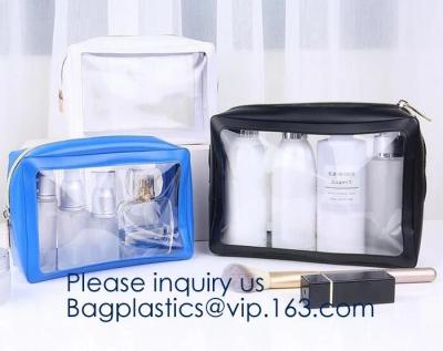 Κίνα Βαρέων καθηκόντων σαφές Toiletry Makeup τοποθετεί τη διαφανή ξυρίσματος τσαντών σακούλα διοργανωτών τσαντών νερού ανθεκτική καλλυντική για τα WI ταξιδιού σε σάκκο προς πώληση