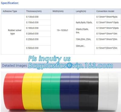 Chine La bande d'isolation de PVC, double électronique a dégrossi bande pour la diverse liaison, la bande 6mm*3000m de composant électronique de bande d'ordre à vendre