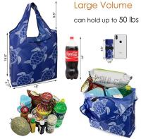 China De Zak van kruidenierswinkeltote bags foldable into attached, Waterdichte Opnieuw te gebruiken Giftzakken, Wasbaar, Duurzaam en Lichtgewicht Te koop