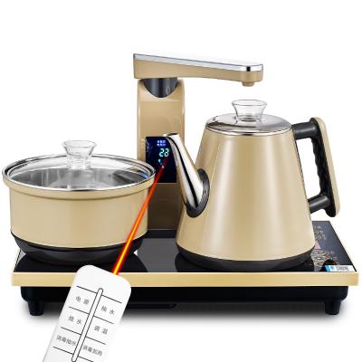 China Home Auti-Scalding Remote Control System Kitchen Appliances Design LCD Show Electric Kettle With Disinfection Function for sale