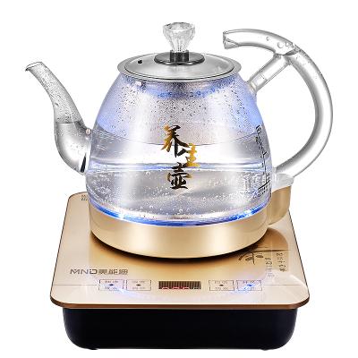 China Zhongshan Factory Newest 360 Degree Rotation Base Modern Design Smart Kettle Electric Kettle With Remote Control System for sale