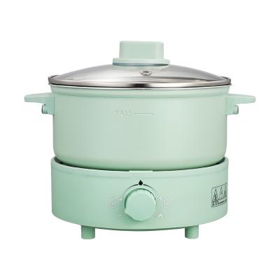 China Good Quality Sustainable Multifunctional Portable 1.5L Mini Electric Cooking Pot for sale