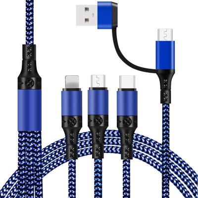 China Mobile phone ready to ship new design factory price 3 in 1 multi function data cable for sale