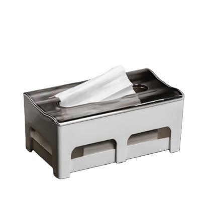 China Bathroom Tissue Box Suitable Toilet Paper Box Modern Guaranteed Price Quality Plastic Tissue Box for sale