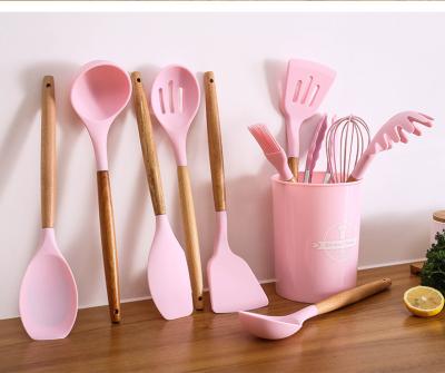 China Sustainable 11 Piece Kitchenware Silicone 9 Piece Seamless Bakeware Baking Kitchenware Tools Silicone Kitchenware for sale