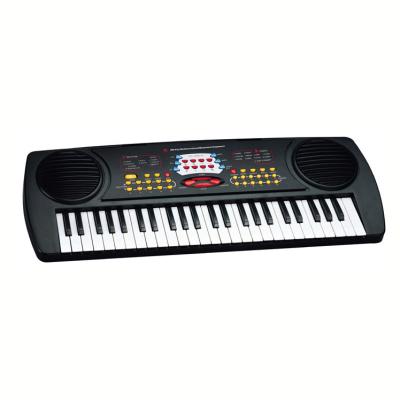 China YM-2500A good quality 54 keys keyboard standard plastic electronic organ with microphone 66*49*83.5 for sale