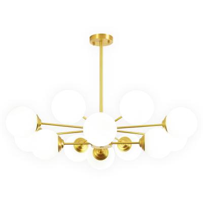 China Contemporary Nordic Living Room Lighting Modern LED Chandeliers Ceiling Pendant Light for sale